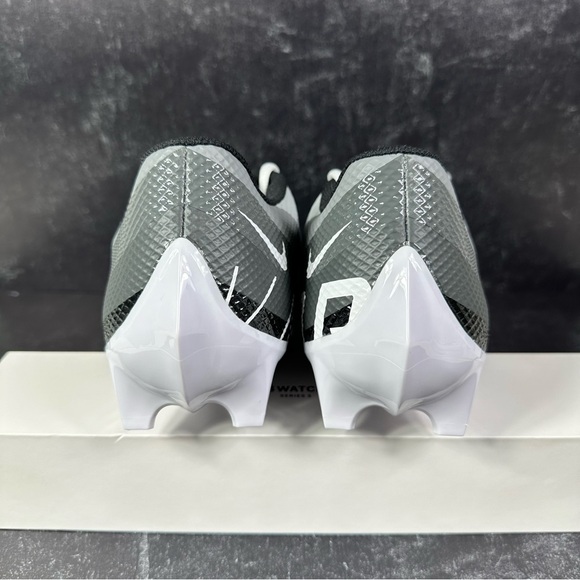 NIKE VAPOR EDGE SPEED 360 BLACK DARK SMOKE GREY MENS FOOTBALL CLEATS SIZE 14 NEW - Picture 3 of 10